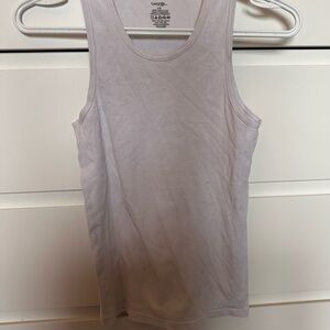 George Classic White Tank